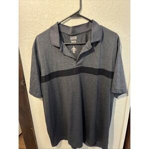 Croft & Barrow Polo Shirt Men Size XL Dark  Collared Short Sleeve Rugby Golf